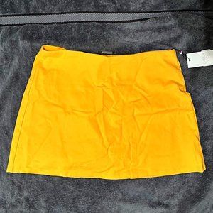high rise mini skort